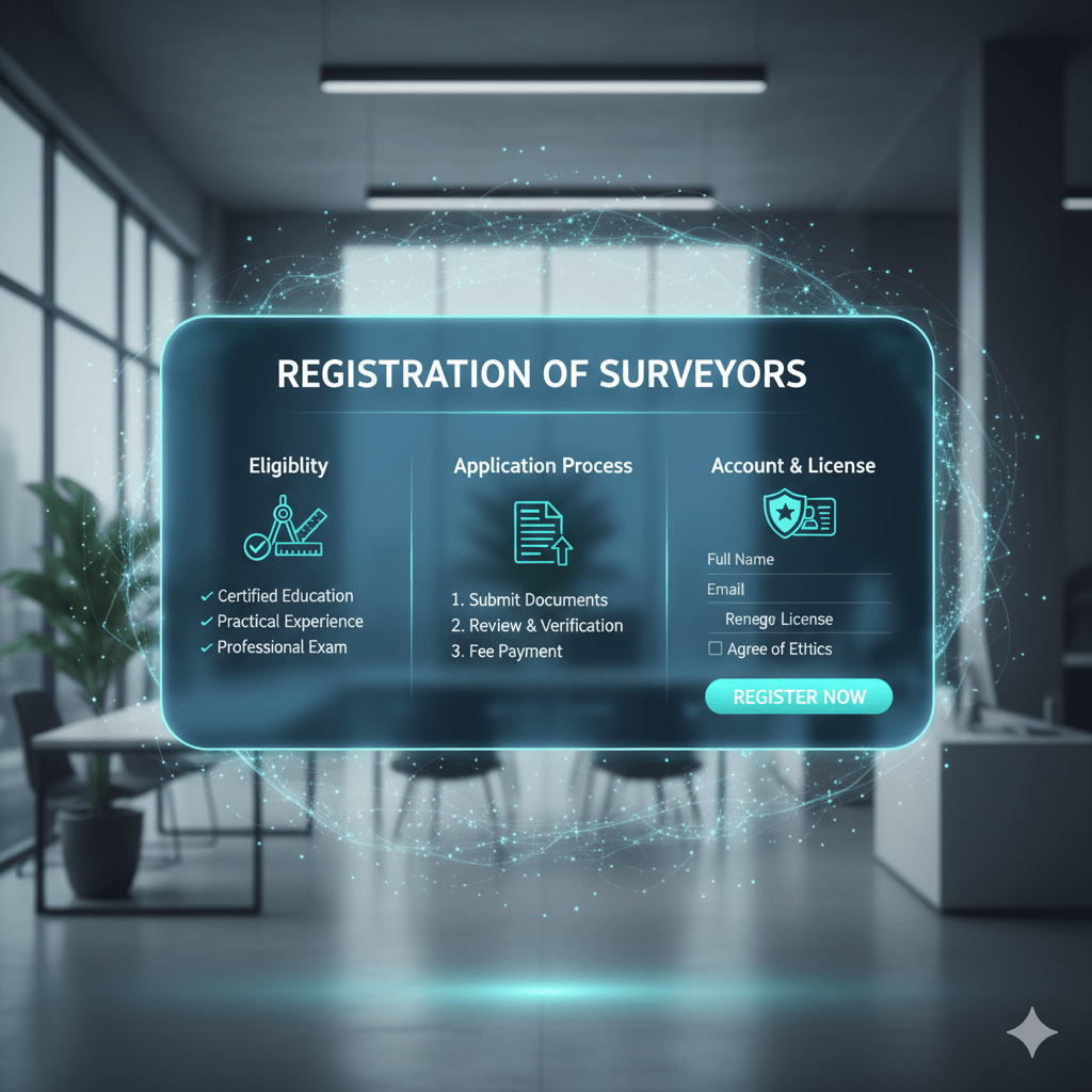 Registration of Surveyors